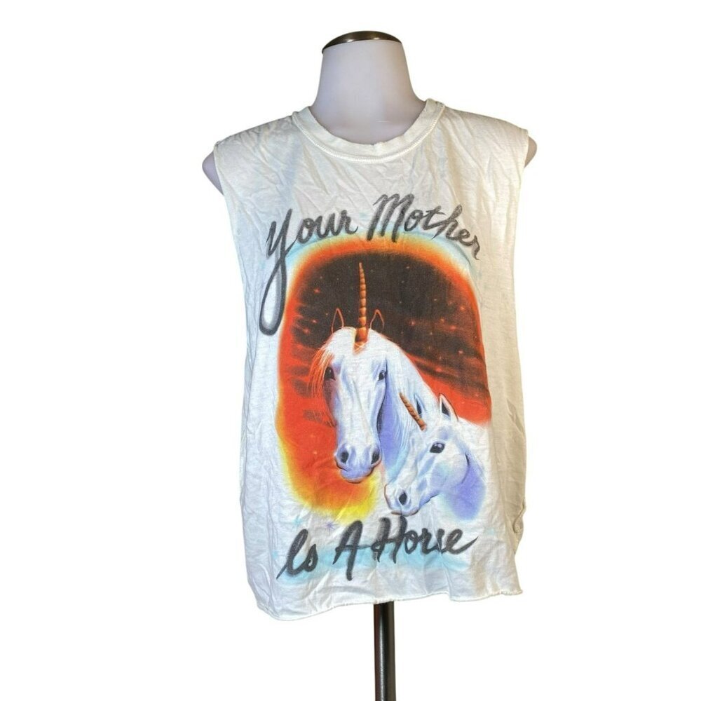 UNIF Your Mother is a Horse Muscle Tank - Picture 5 of 11